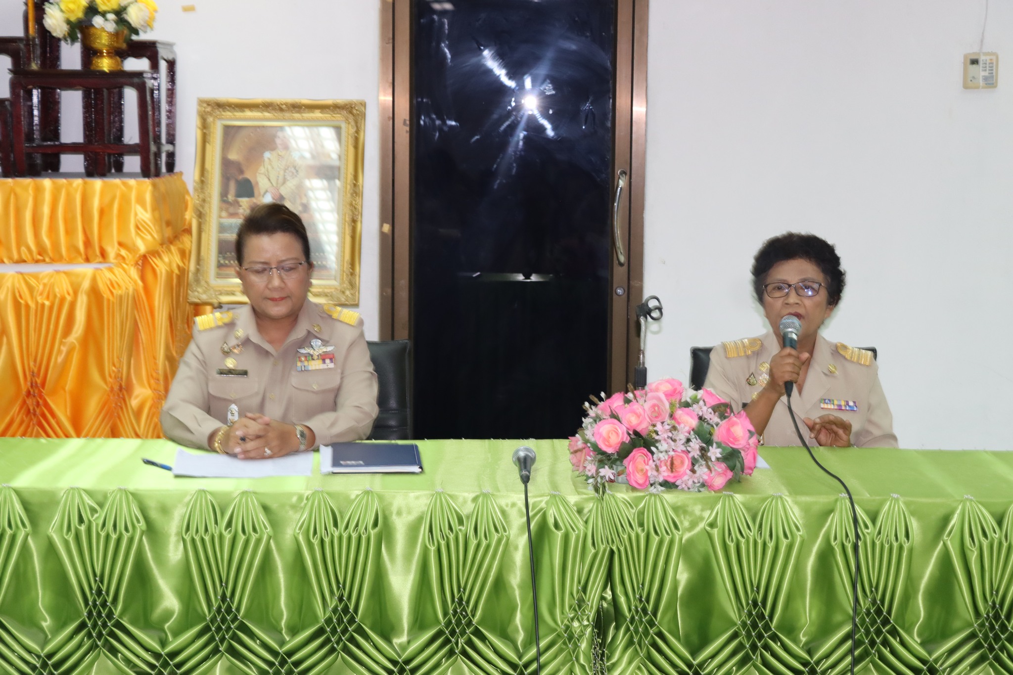ประชุมประจำเดือนพนักงานเทศบาล ลูกจ้างประจำและพนักงานจ้างฯ ของเทศบาลตำบลวังไผ่ ครั้งที่ 1/2568