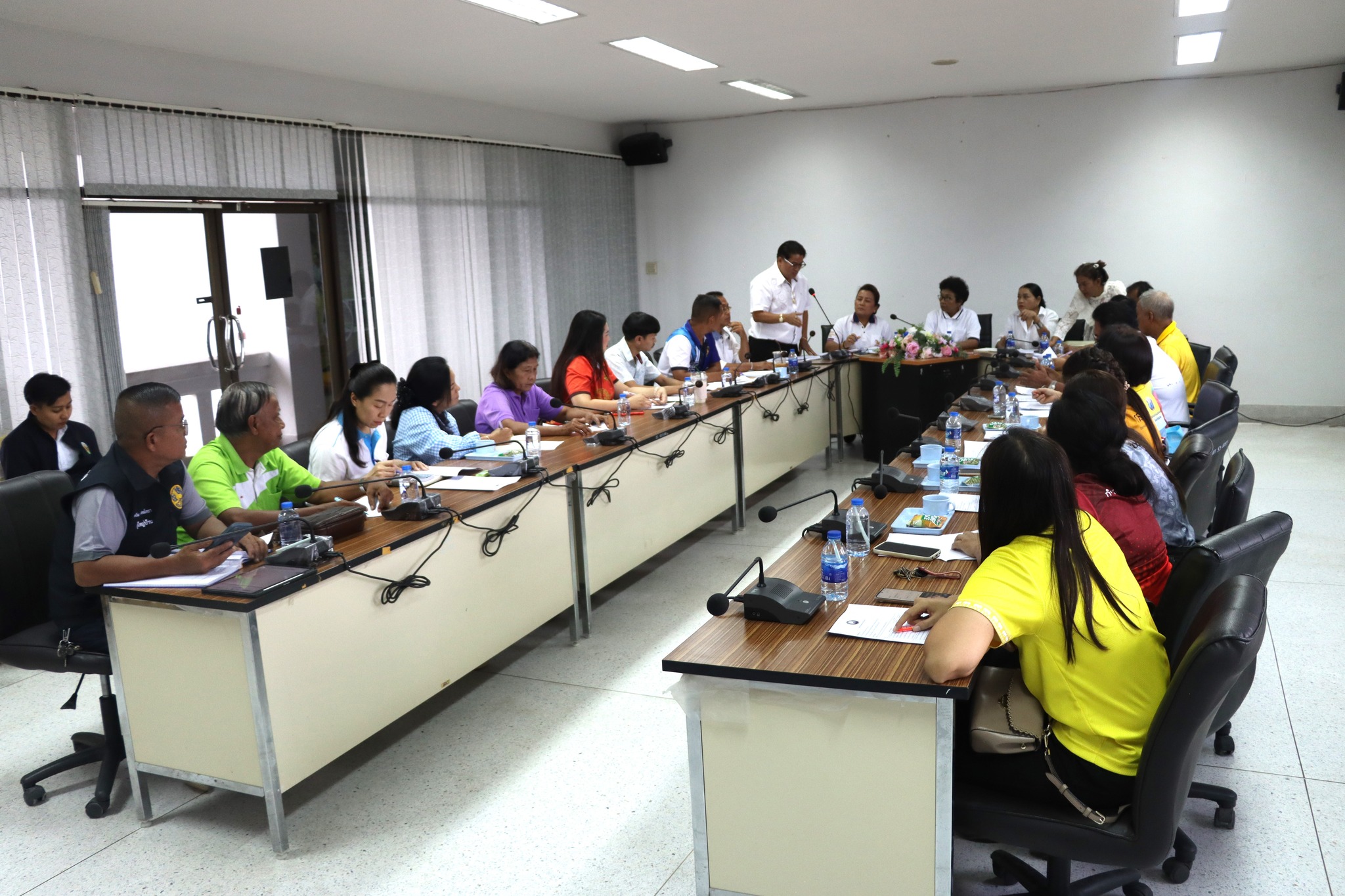 ประชุมการขับเคลื่อนน้ำดื่มสะอาด บริการประชาชนขององค์กรปกครองท้องถิ่น เพื่อสนองต่อนโยบาย “น้ำดื่มสะอาด บริการประชาชน” 💡คลิ๊ก Link ด้านล่างเพื่อดูข้อมูล