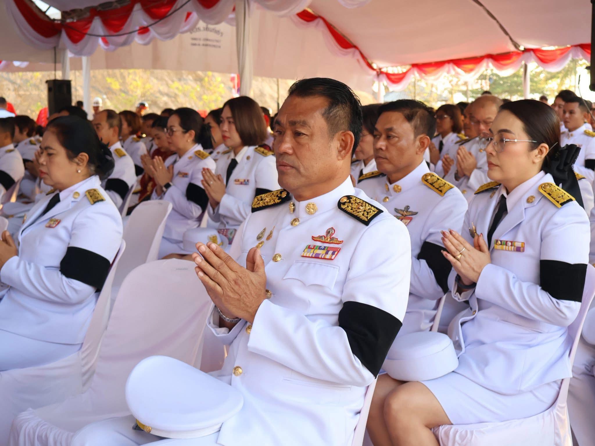 นายคันธ์ชิต อัมพะวัน นายกเทศมนตรีตำบลวังไผ่ ร่วมพิธีบวงสรวงพลเรือเอกพระเจ้าบรมวงศ์เธอ พระองค์เจ้าอาภากรเกียรติวงศ์ กรมหลวงชุมพรเขตอุดมศักดิ์ พระบิดาเเห่งกองทัพเรือไทย กรมหลวงชุมพร