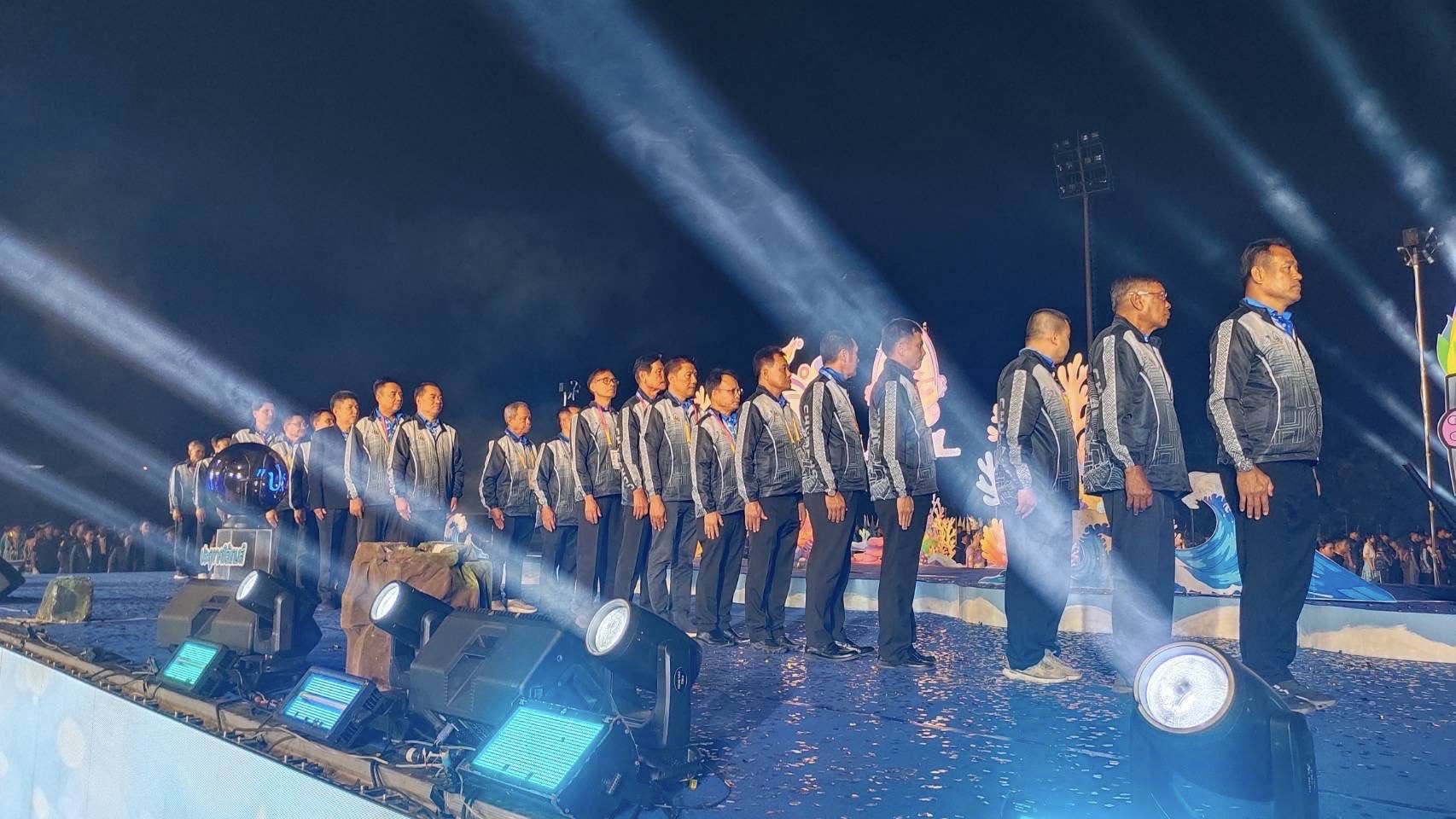 นายคันธ์ชิต อัมพะวัน นายกเทศมนตรีตำบลวังไผ่ ร่วมพิธีเปิดงาน การแข่งขันกีฬาเยาวชนแห่งชาติ ครั้งที่ 41 คัดเลือกภาค 4 "ประตูภาคใต้เกมส์" ระหว่างวันที่ 12 - 22 ม.ค. 2569