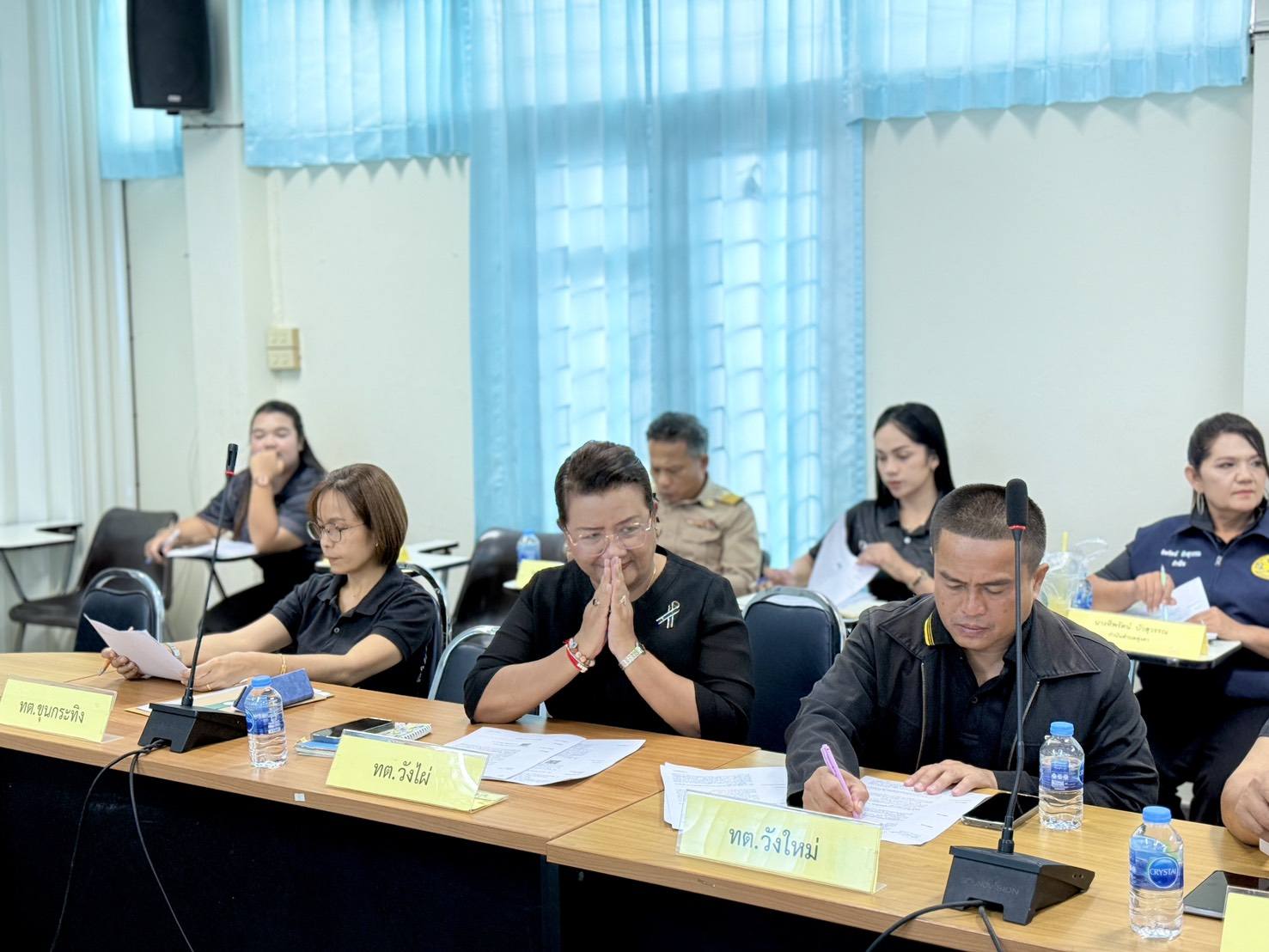 ประชุมหัวหน้าส่วนราชการระดับอำเภอประจำเดือน มีนาคม 2569