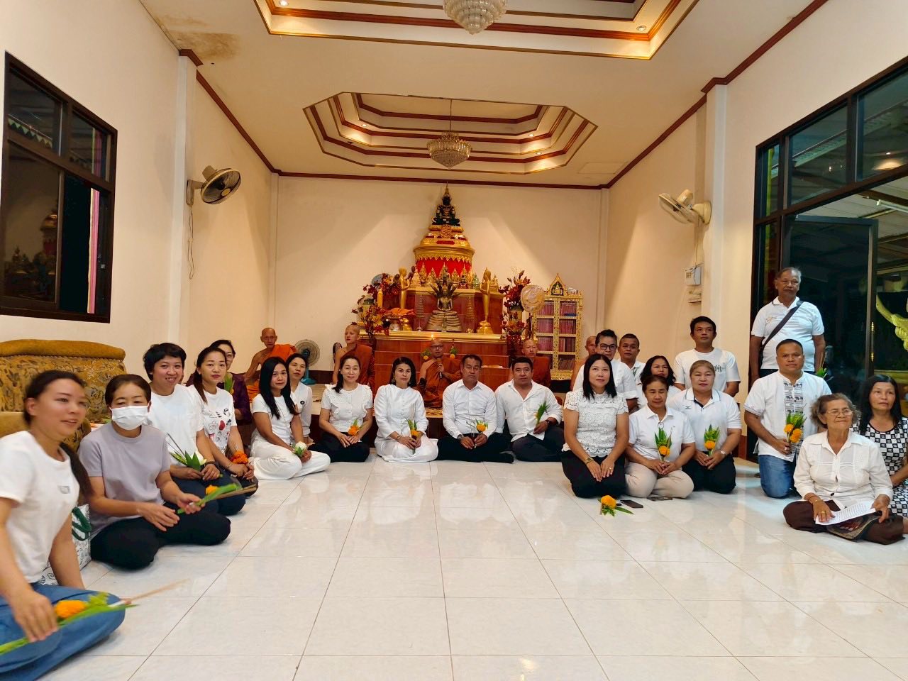 ศีลฟังธรรมและ เวียนเทียน เนื่องในวันมาฆบูชา 2569