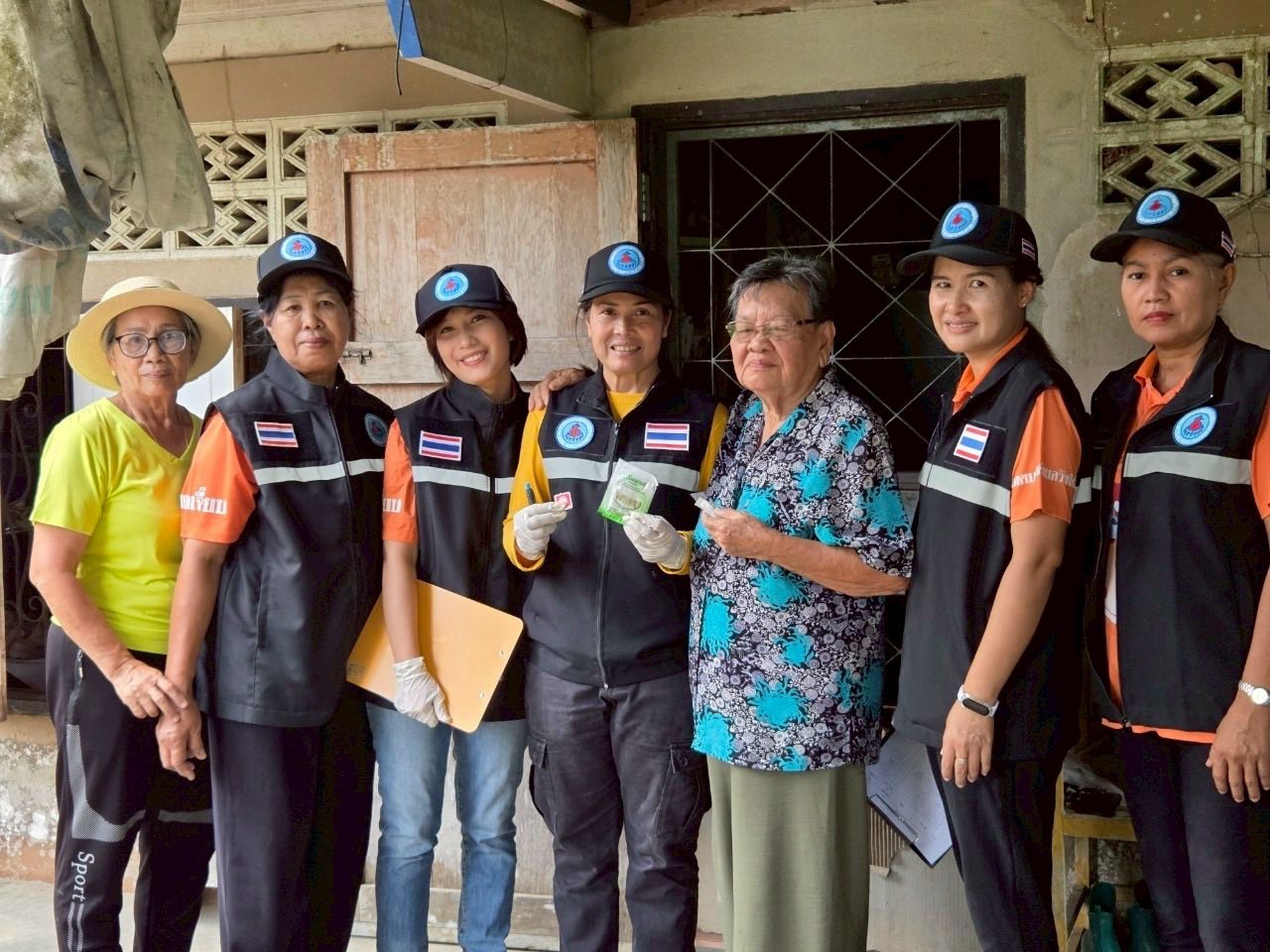 กิจกรรมรณรงค์การป้องกันโรคติดต่อในชุมชน