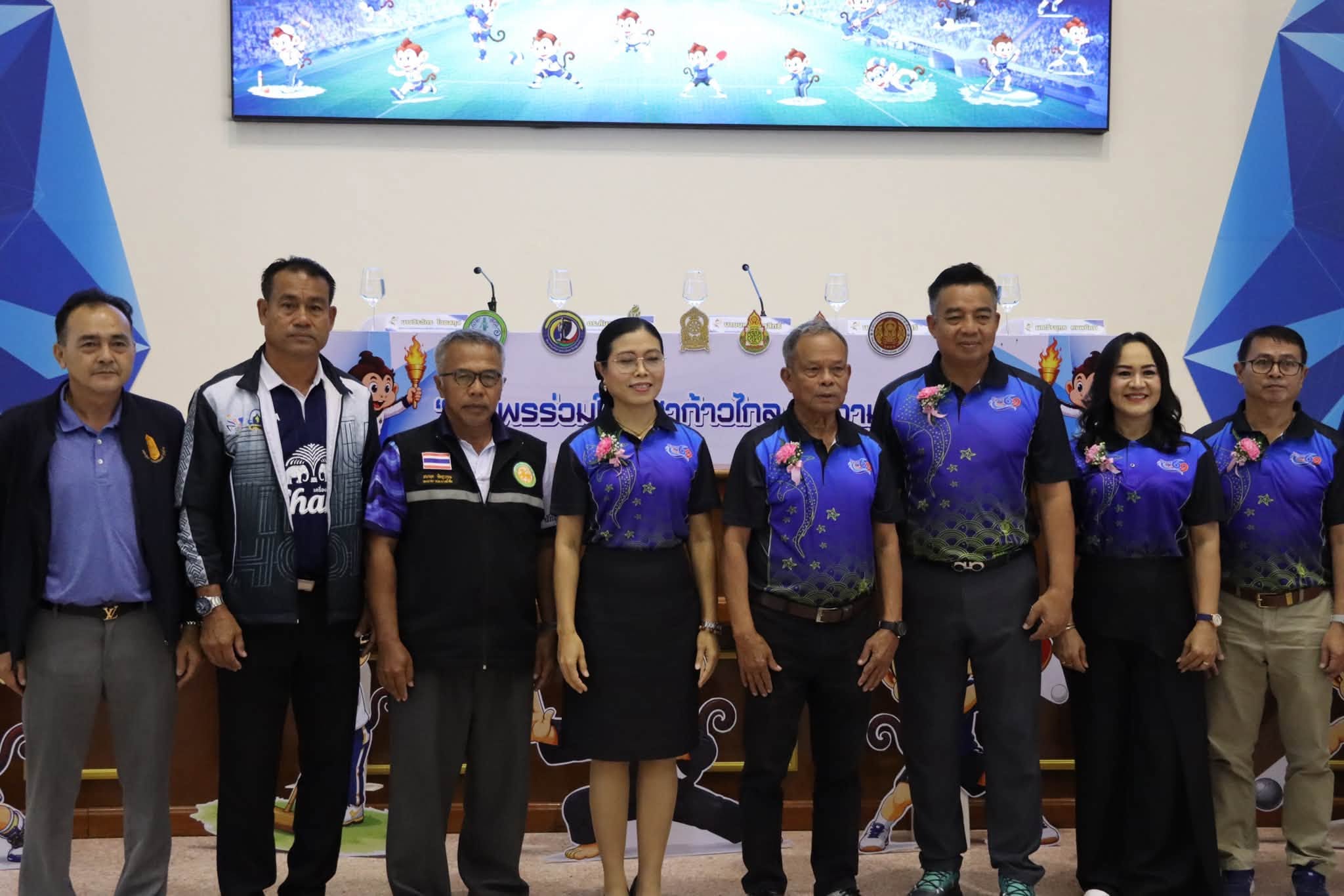 ร่วมงานแถลงข่าวการแข่งขันกีฬาเยาวชนจังหวัดชุมพร และการแข่งขันกีฬาชิงชนะเลิศแห่งจังหวัดชุมพร ประจำปี พ.ศ. 2569