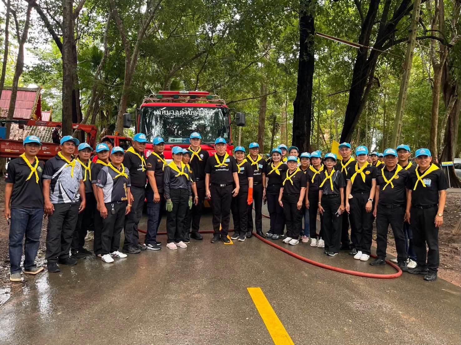 ร่วมกิจกรรมจิตอาสาพัฒนา ณ วัดเกาะแก้วดุษิยารังสฤษฎิ์