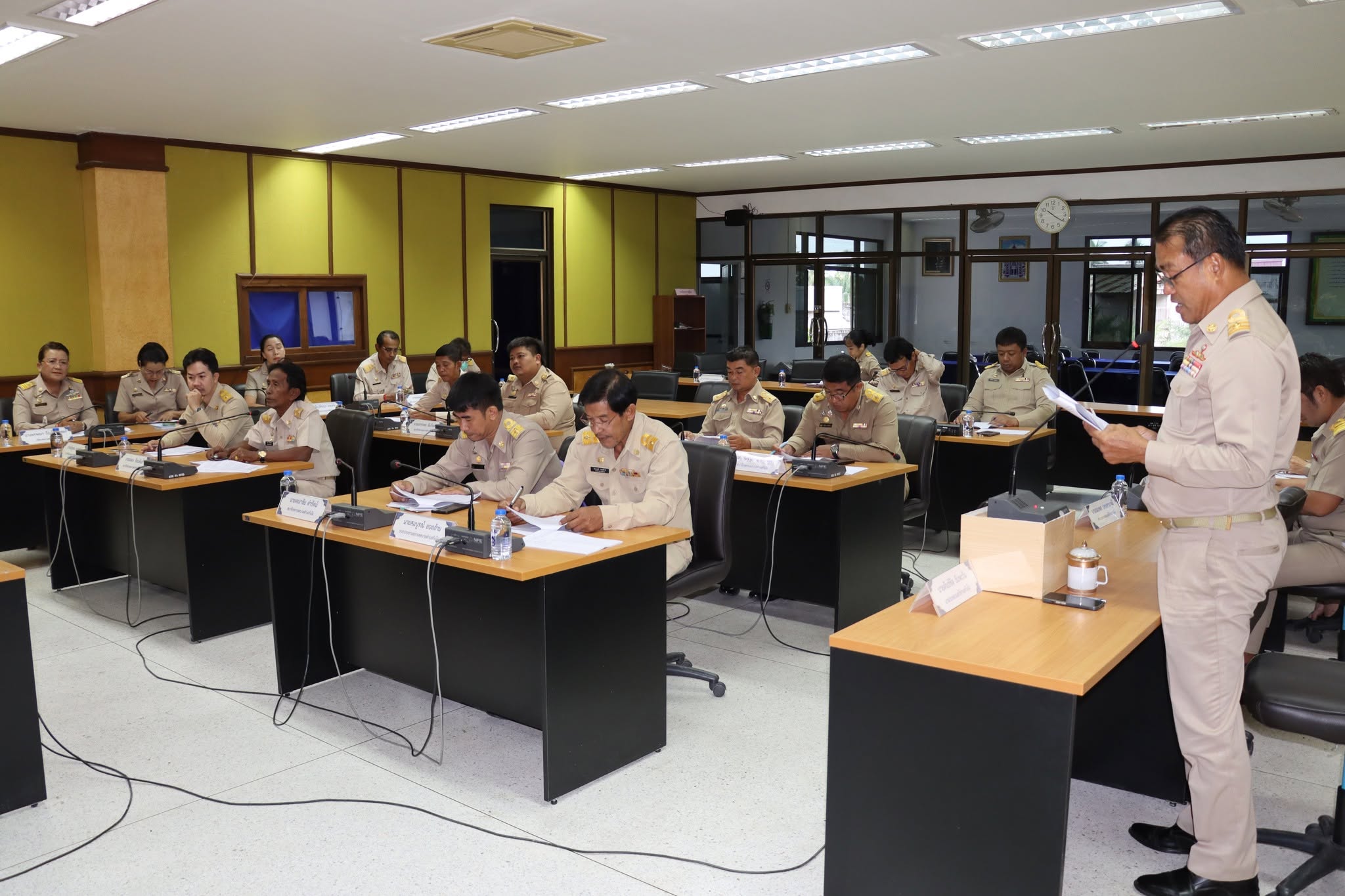 ประชุมสภาเทศบาลตำบลวังไผ่ สมัยวิสามัญ สมัยที่ 1 ครั้งที่ 3 ประจำปี 2569